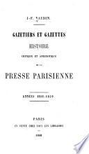 Gazetiers et gazettes