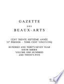 Gazette des beaux-arts