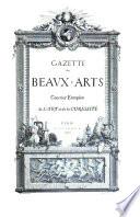 Gazette Des Beaux-arts