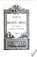 Gazette des beaux-arts