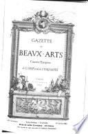 Gazette des beaux-arts