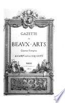 Gazette des beaux-arts