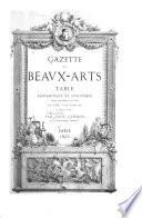 Gazette des beaux-arts