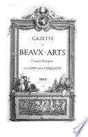 Gazette des beaux-arts