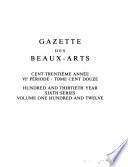 Gazette des beaux-arts