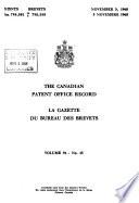 Gazette Du Bureau Des Brevets