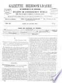Gazette hebdomadaire de médecine et de chirurgie