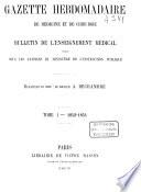 Gazette Hebdomadaire de Medecine et de Chirurgie