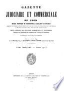 Gazette judiciaire et commerciale de Lyon