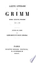 Gazette littéraire de Grimm