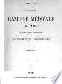 Gazette médicale de Paris