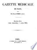 Gazette médicale de Paris