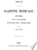 Gazette médicale de Paris