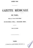 Gazette médicale de Paris