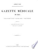 Gazette médicale de Paris