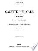 Gazette médicale de Paris