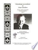 Généalogie ascendante de Jean Chrétien, premier ministre du Canada originaire du Québec