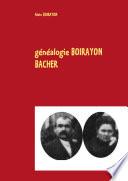 généalogie BOIRAYON BACHER
