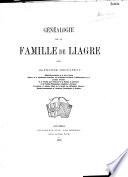 Généalogie de la famille de Liagre
