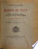 Généalogie de la Maison Du Faur