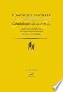 Généalogie de la raison
