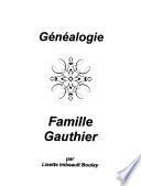 Généalogie famille Gauthier