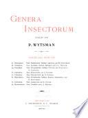 Genera insectorum. 60. Trichoptera