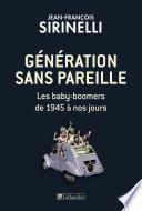 Génération sans pareille