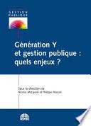 Génération Y et gestion publique : quels enjeux ?