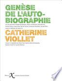 Genèse de l'autobiographie