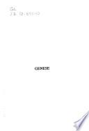 Genèse et derniers poèmes