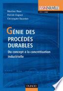 Génie des procédés durables