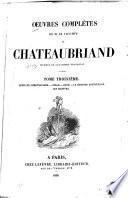 Génie du christianisme. Atala. René. Le dernier Abencerage. Les martyrs