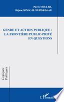 Genre et action publique