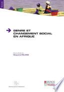 Genre et changement social en Afrique