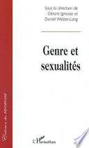 Genre et sexualités
