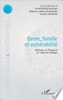 Genre, famille, vulnérabilité