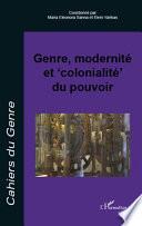 Genre, modernité et colonialité du pouvoir