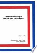 Genres et rhétorique des discours médiatiques