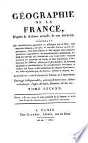 Géographie de la France, d'après la division actuelle de son territoire