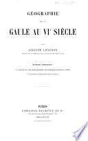 Géographie de la Gaule au VIeme siècle