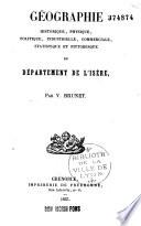 Géographie du département de l'Isère