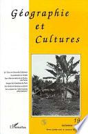 GEOGRAPHIE ET CULTURE