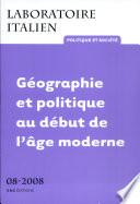 Géographie et politique au début de l'âge moderne