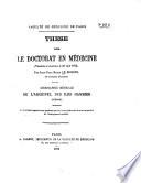Géographie médicale de l'archipel des Iles Gambier (Océanie)