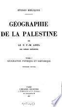 Géographie physique et historique