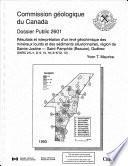 Geological Survey of Canada, Open File 2601