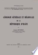 Géologie générale et régionale de la république d’Haïti