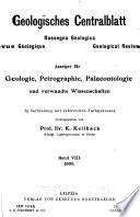 Geologisches Zentralblatt