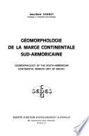 Géomorphologie de la marge continentale sud-armoricaine